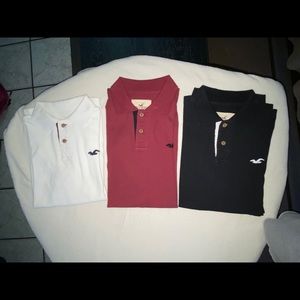 Hollister Collard Shirt Bundle